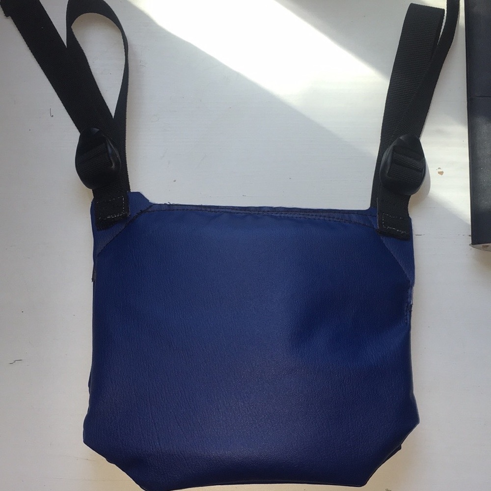 Blue paintball plate carrier by Doodlez